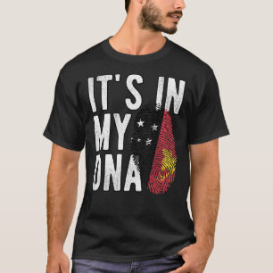 T-shirt C'est drôle dans mon ADN Papouasie Nouvelle Guinée