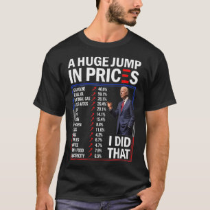 T-shirt C'Est Drôle De Faire Une Grosse Hausse Des Prix Je