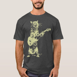 T-shirt C'est drôle de jouer de la guitare