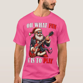 T-shirt C'Est Drôle De Jouer Noël Père Noël Jouer G