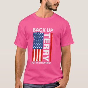 T-shirt C'Est Drôle De Le Soutenir Terry L'A Mis En Revers
