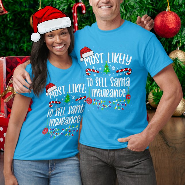 T-shirt C'Est Drôle De Vendre La Famille D'Assurance Père  (Créateur téléchargé)