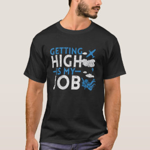 T-shirt C'est drôle le parachutisme en parachute, être déf