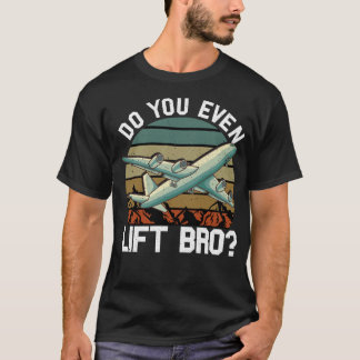 T-shirt C'Est Drôle, même de faire voler le pilote d'avion