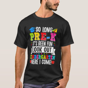 T-shirt C'est fini, maternelle, graduation, jardin d'enfan