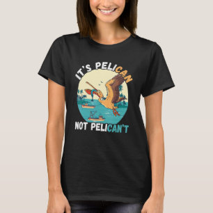 T-shirt C'est Île aux oiseaux pélican bateau pêche tropica