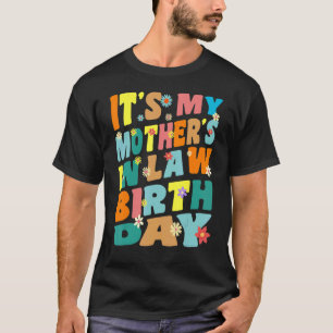 T-shirt C'est la belle de ma mère Anniversaire Retro Vinta
