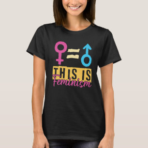 T-shirt C'Est La Déclaration Féministe Des Droits Égaux Gr