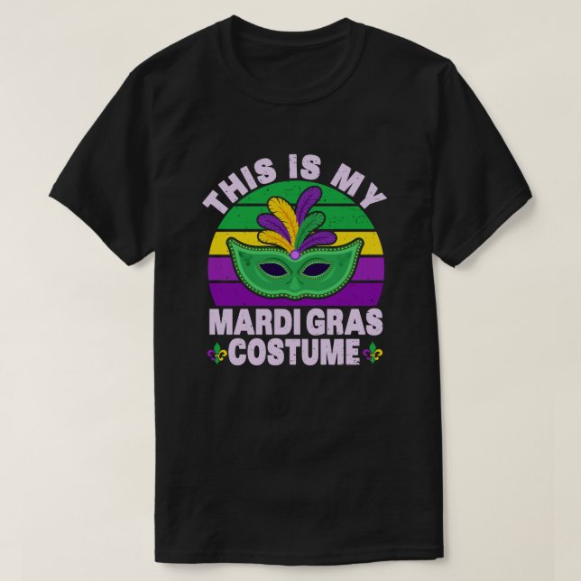 T-shirt C'est la fête du Carnaval My Mardi Gras Costume (Design devant)