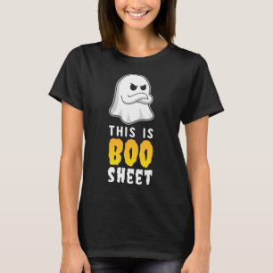 T-shirt C'Est La Feuille De Boite T Chemise Drôle Fantôme