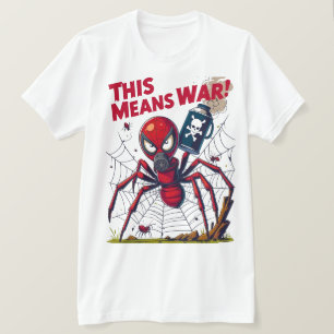 T-shirt C'est la guerre ! - La revanche de l'araignée