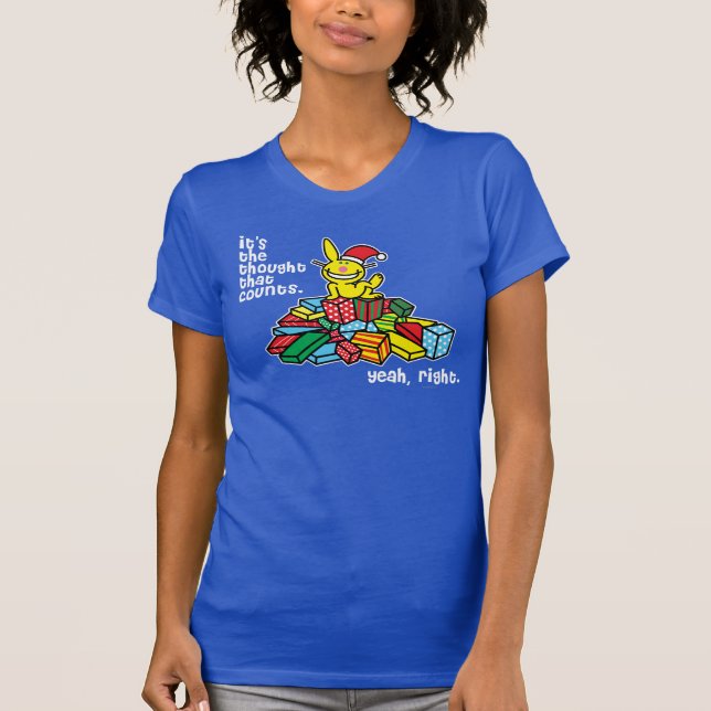 T-shirt C'est la pensée qui compte (Devant)