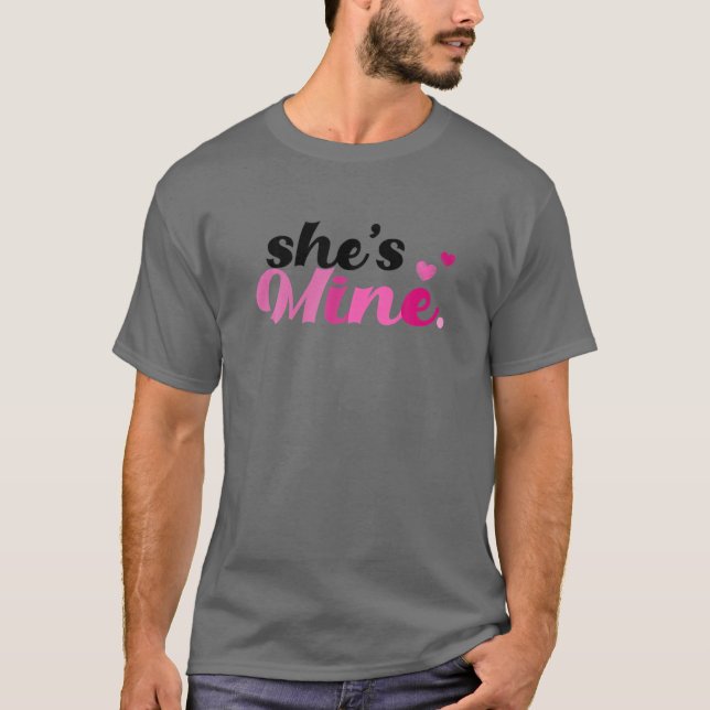T-shirt C'Est La Saint Valentin Pour Les Hommes Femmes (Devant)