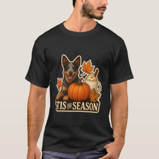 T-shirt C'est la saison Chien de berger australien Automne