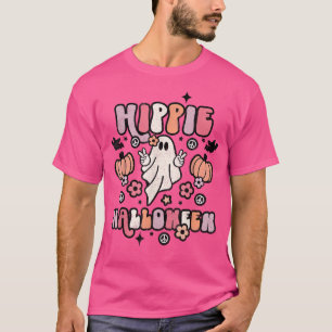 T-shirt C'Est La Saison Citrouille Boo 60s les années 70 H