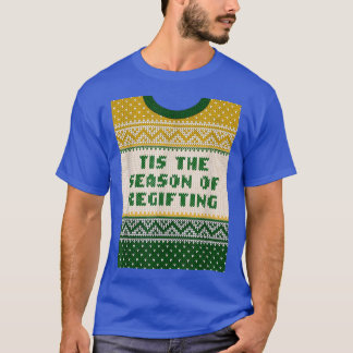T-shirt C'est la saison de la régression des jeux de Noël