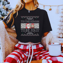 C'Est La Saison D'Être Jolly Drôle Mauvais Noël