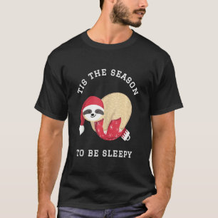 T-shirt C'Est La Saison D'Être Sleepy Hommes Fantômes Femm