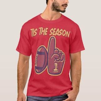 T-shirt C'est la saison Football Rugby Hommes Femmes Enfan