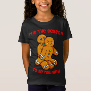 T-Shirt C'Est La Saison Gingerbread Couple Naught