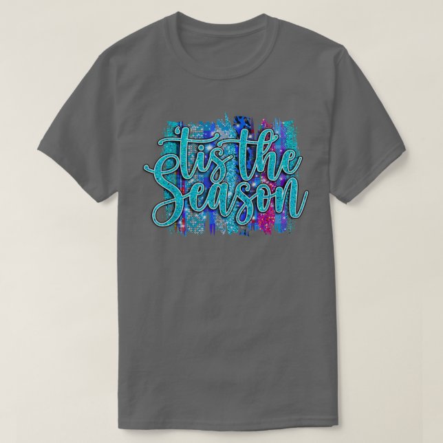 T-shirt C'Est La Saison Jesus Noël Père Noël Holiday Famil (Design devant)