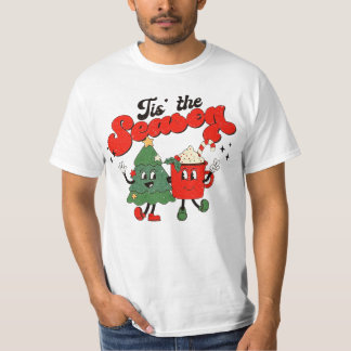 T-shirt C'Est La Saison Noël, Mignons Noël, Noël Swe