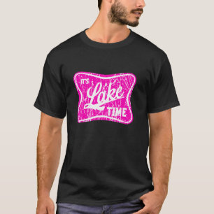T-shirt C'est Lac Temps Bateau Et Pêche Famille Vacances