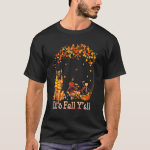 T-shirt C'est l'automne vous tous Berger allemand Vélo Épi