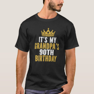 T-shirt C'est le 90ème anniversaire de mon grand-père, l