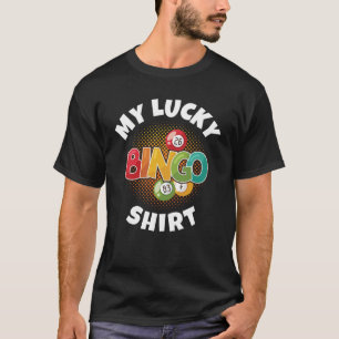 T-shirt C'est le cadeau de ma chemise de bingo