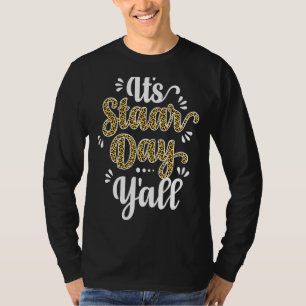 T-shirt C'est le Jour de l'Epoque Y'all Test Day Leopard F