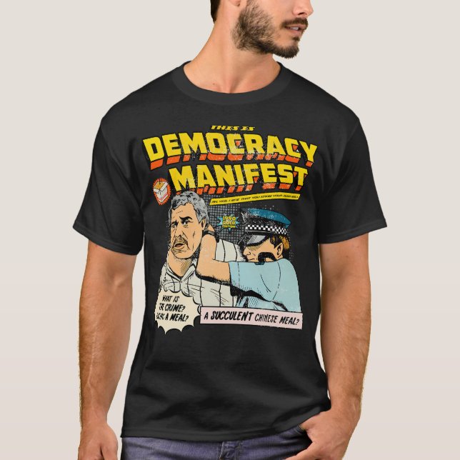 T-shirt C'Est Le Manifeste Démocratique-Succulent (Devant)