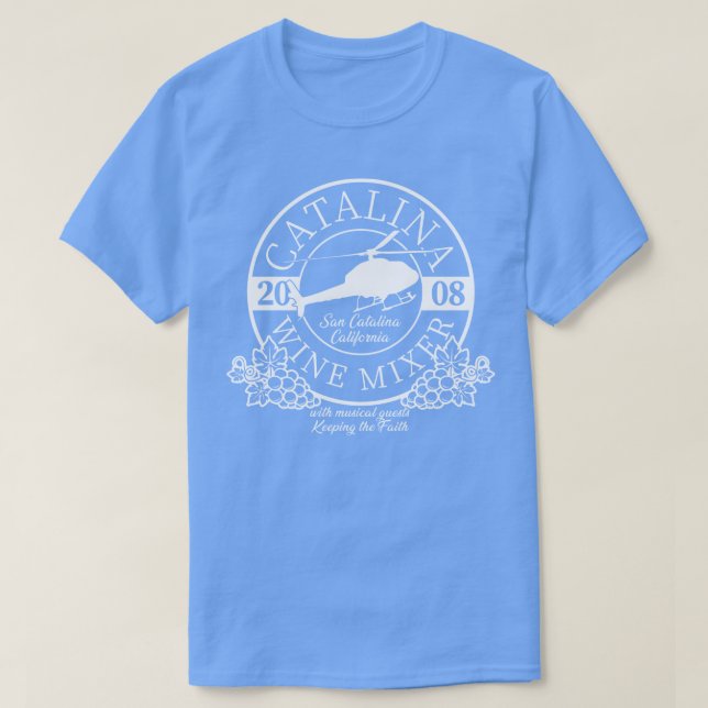 T-shirt C'est le Mélangeur de vin Fn Catalina (Design devant)