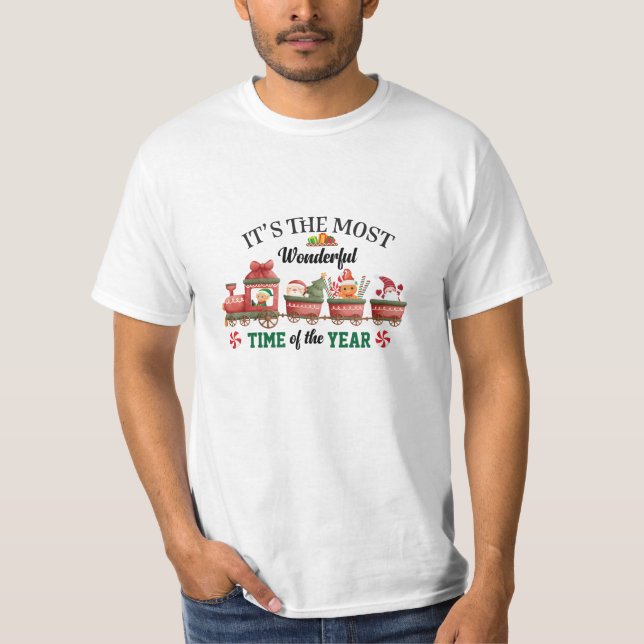 T-shirt C'est le moment le plus merveilleux de l'année (Devant)