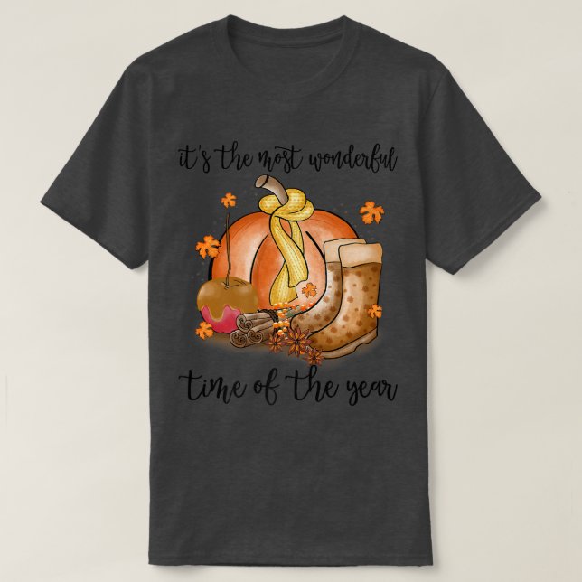 T-shirt C'Est Le Moment Le Plus Merveilleux De L'Année Cit (Design devant)