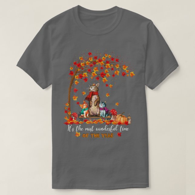 T-shirt C'Est Le Moment Le Plus Merveilleux De L'Année Fam (Design devant)