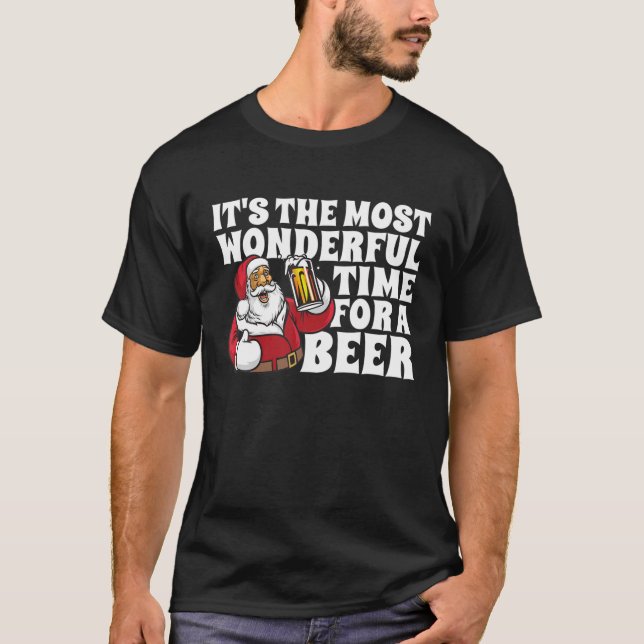 T-shirt C'Est Le Moment Le Plus Merveilleux Pour Un Noël D (Devant)