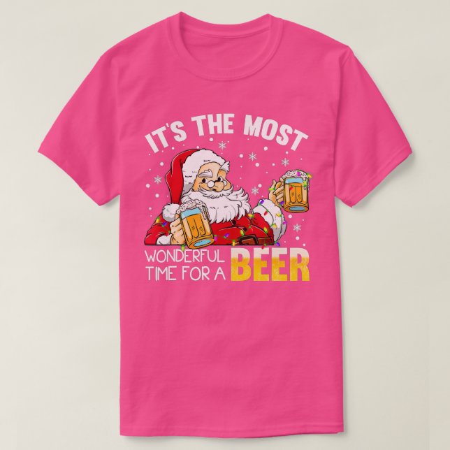 T-shirt C'Est Le Moment Le Plus Merveilleux Pour Un Noël D (Design devant)