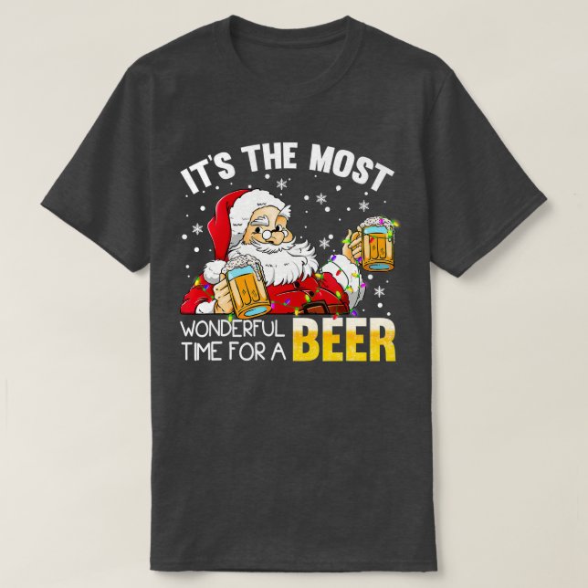 T-shirt C'Est Le Moment Le Plus Merveilleux Pour Un Noël D (Design devant)