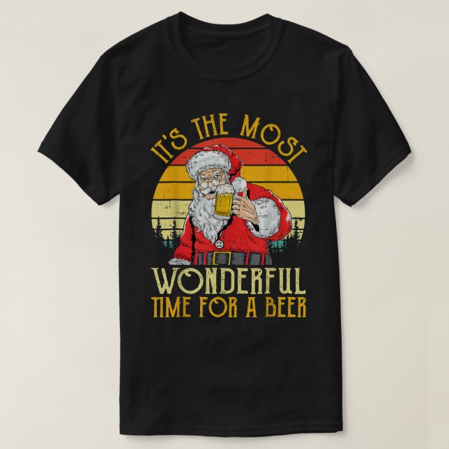 T-shirt C'Est Le Moment Le Plus Merveilleux Pour Un Noël D (Design devant)