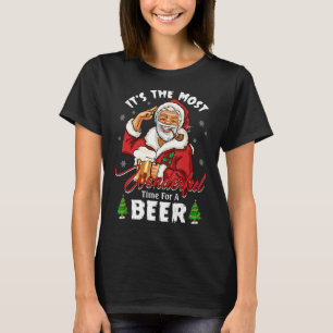 T-shirt C'Est Le Moment Le Plus Merveilleux Pour Un Noël D
