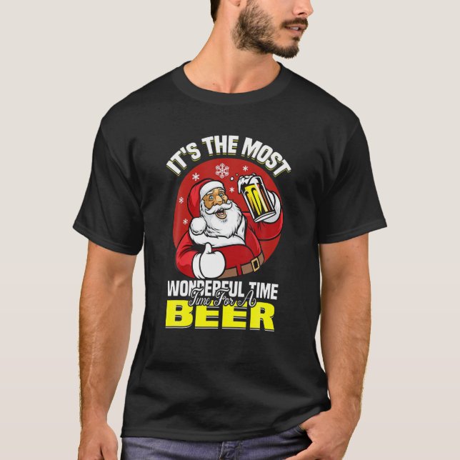 T-shirt C'Est Le Moment Le Plus Merveilleux Pour Un Noël D (Devant)