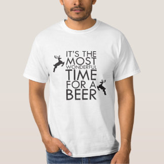T-shirt C'est le moment le plus merveilleux pour une bière