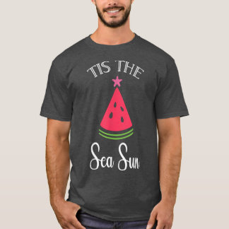 T-shirt C'est le Sea Sun Père Noël Starfish Sur la mer