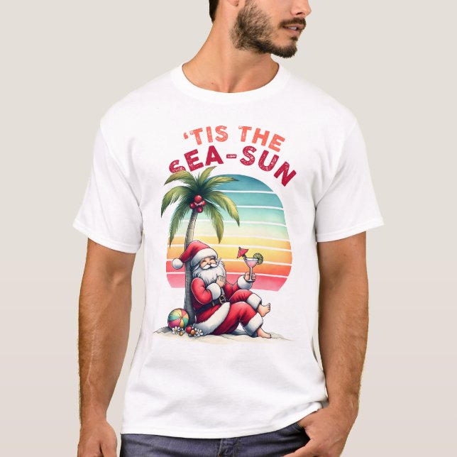 T-shirt C'est le soleil de mer (Devant)