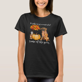 T-shirt C'Est Le Temps D'Automne Le Plus Merveilleux De L'
