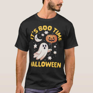 T-shirt C'est le temps de Boo Halloween