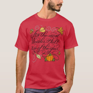 T-shirt C'est le temps WonderFall le plus important de l'a