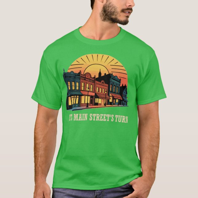 T-shirt C'est le tour de Main Street (Devant)