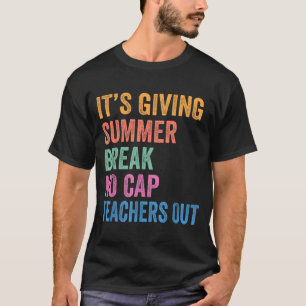 T-shirt C'est l'été sans mentir Funny Teacher dernier jour
